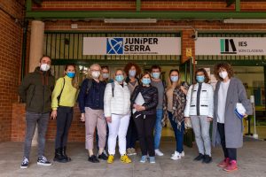 Una delegació del Projecte “La ciència no té pàtria” de Polònia visita el CIFP Juníper Serra