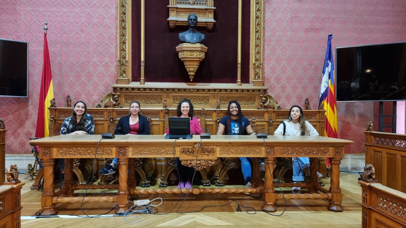 Visita al Palau del Consell Insular de Mallorca