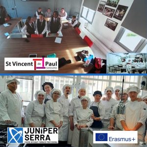 Professor francès visita el Juníper (Erasmus+)