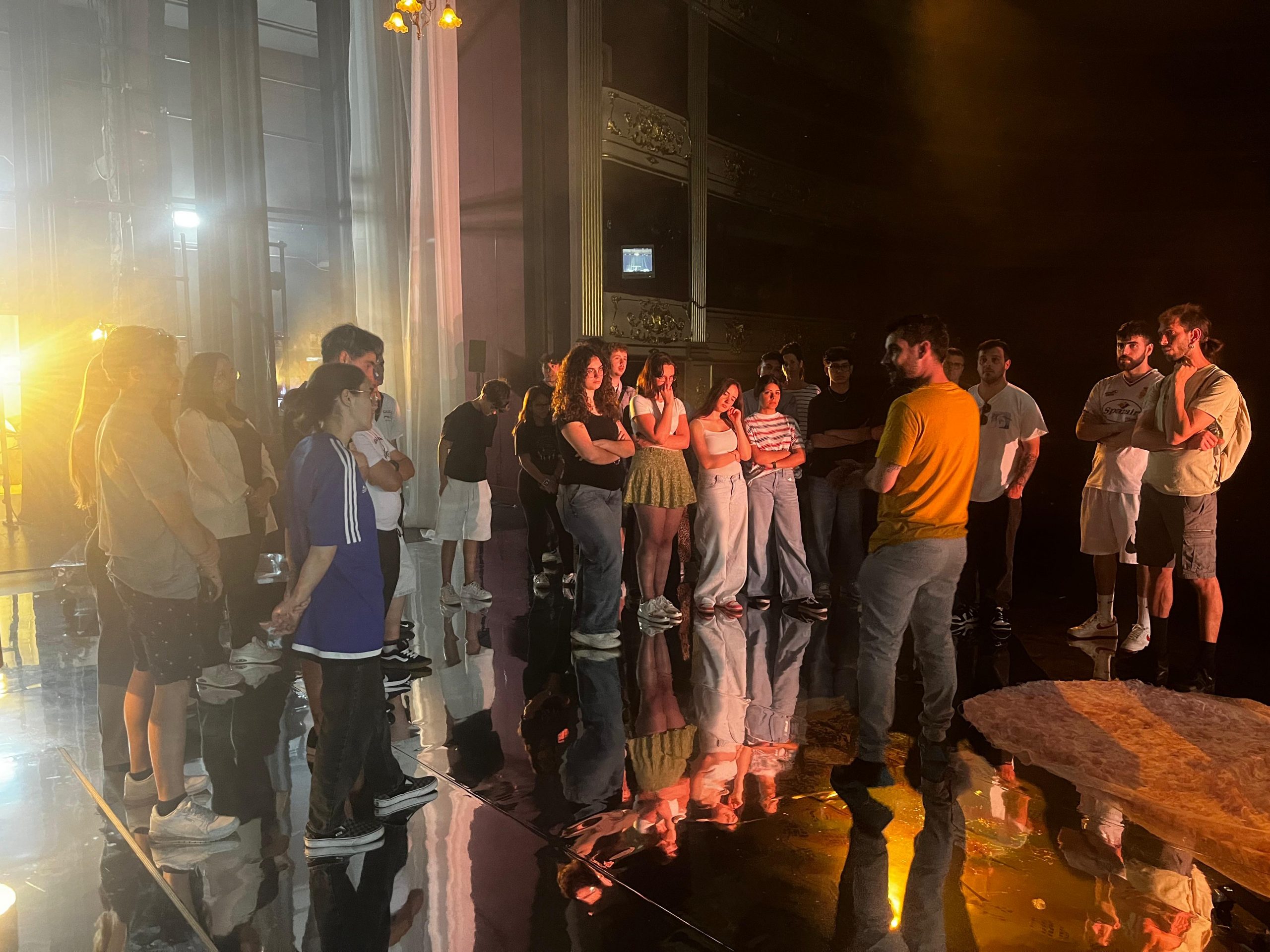 Fotos visita Teatre Principal