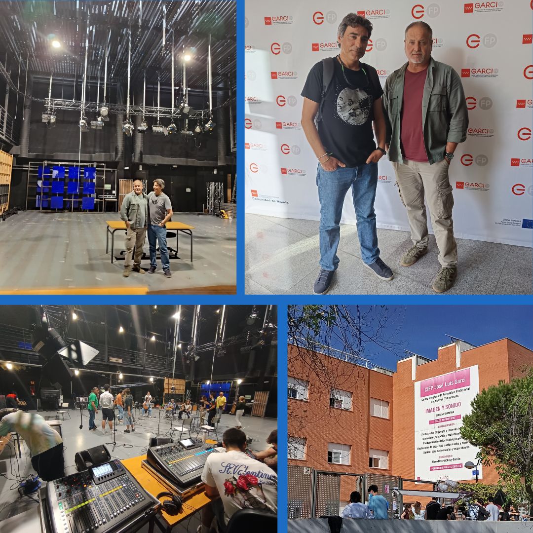 Estada formativa al CIFP José Luis Garci (Madrid)