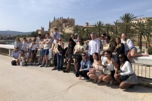 Visita guiada a estudiants de Suècia