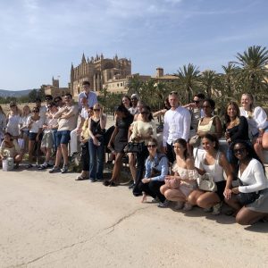 Visita guiada a estudiants de Suècia